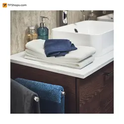 حوله دستی ایکیا مدل FREDRIKSJON سایز 50×30 سانتی متر قرمز تیره