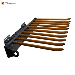 رک جای شلوار دیواری فرنچ استایل فانتونی مدل J921 نارنجی