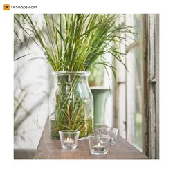 شمع معطر با رایحه چمن تازه ایکیا بسته 30 عددی مدل HEDERSAM