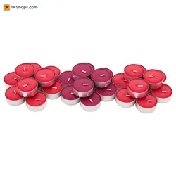 شمع معطر با رایحه توت قرمز ایکیا بسته 30 عددی مدل SINNLIG