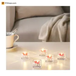 شمع معطر با رایحه توت قرمز ایکیا بسته 30 عددی مدل SINNLIG