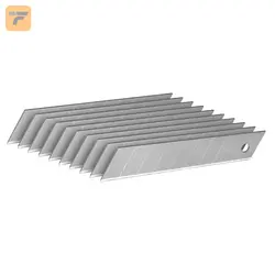 تیغ کاتر استنلی بسته 10 عددی مدل 301-11-0 سایز 18 میلی متر