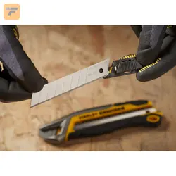 تیغ کاتر استنلی بسته 10 عددی مدل 301-11-0 سایز 18 میلی متر