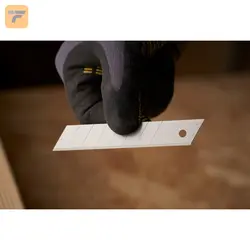 تیغ کاتر استنلی بسته 10 عددی مدل 301-11-0 سایز 18 میلی متر