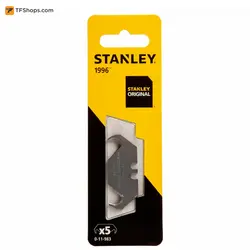 تیغ کاتر قلاب دار استنلی بسته 5 عددی مدل 983-11-0 سایز 18 میلی متر