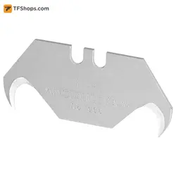 تیغ کاتر قلاب دار استنلی بسته 5 عددی مدل 983-11-0 سایز 18 میلی متر