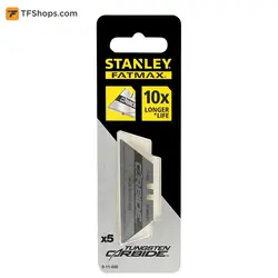 تیغ کاتر استنلی بسته 5 عددی مدل 800-11-0 سایز 18 میلی متر