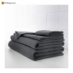 حوله دستی ایکیا مدل SALVIKEN سایز 30×30 سانتی متر سفید