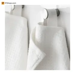 حوله دستی ایکیا مدل SALVIKEN سایز 30×30 سانتی متر سفید