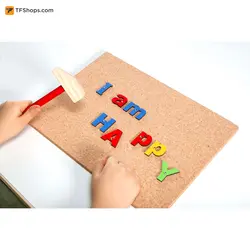 بازی میخ و چکش الفبا انگلیسی ایپکا مدل GD3011 سایز 116 قطعه