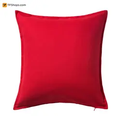 کاور کوسن ایکیا مدل GURLI سایز 50×50 سانتی متر قرمز