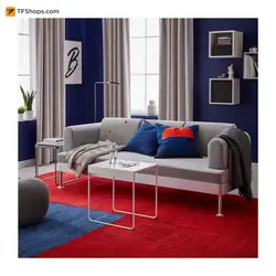 کاور کوسن ایکیا مدل GURLI سایز 50×50 سانتی متر قرمز