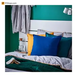 کاور کوسن ایکیا مدل GURLI سایز 50×50 سانتی متر قرمز