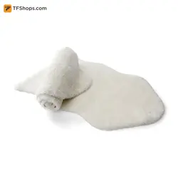 قالیچه ایکیا مدل TOFTLUND سایز 85×55 سانتی متر سفید