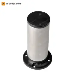 پایه صدف تکنو مدل FL1 سایز 6 سانتی متر نقره ای