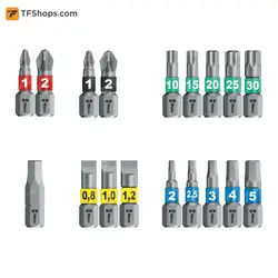 مجموعه 19 عددی پیچگوشتی مشتی ورا مدل 05057471001
