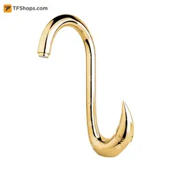 شیر ظرفشویی تکی با علم عصایی راسان مدل هیپو طلایی براق