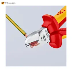 انبر سیم چین فشارقوی کنیپکس مدل 7006125 سایز 125 میلی متر