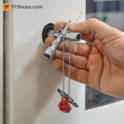 آچار تاسیسات 4 حالته کنیپکس مدل 001104