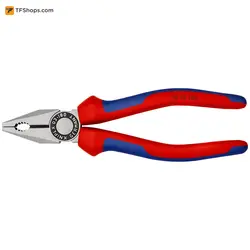 مجموعه 3 عددی انبردست، سیم چین و انبر کلاغی کنیپکس مدل 002009V01