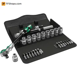 مجموعه 28 عددی آچار جغجغه ورا مدل 05004076001 سایز 1/2 اینچ