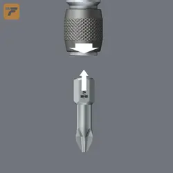 ابزار مبدل بکس به سرپیچگوشتی ورا مدل 05042750001 سایز 1/4 اینچ