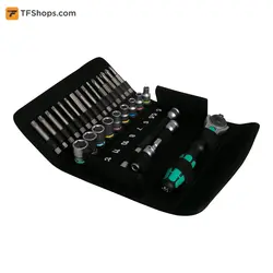 مجموعه 28 عددی آچار جغجغه ورا مدل 05004016001 سایز 1/4 اینچ