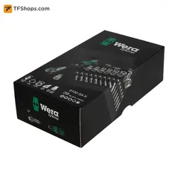 مجموعه 28 عددی آچار جغجغه ورا مدل 05004016001 سایز 1/4 اینچ
