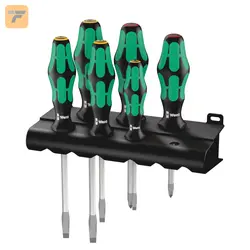 مجموعه 6 عددی پیچگوشتی آچار خور ورا مدل 05007680001