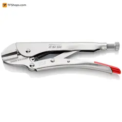 انبر قفلی مستقیم کنیپکس مدل 4124225 سایز 225 میلی متر