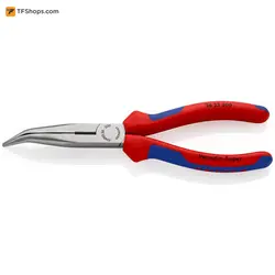 انبر دمباریک نوک تیز سرکج کنیپکس مدل 2622200 سایز 200 میلی متر