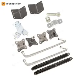 مجموعه جک و فریم تخت خواب تاشو عمودی اچ تی ام سایز 200×140