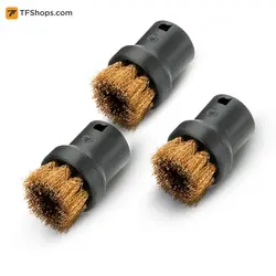 برس گرد برنجی بخارشوی کرشر بسته 3 عددی مدل 28630610