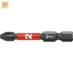 سرپیچگوشتی چهارسو ایمپکتور نوک الماسه ورا مدل 05073956001 سایز PH2×50
