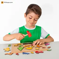 چکش چوبی بازی میخ و چکش ایپکا مدل GD101012