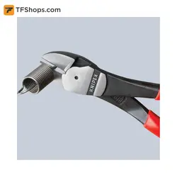 انبر سیم چین با قدرت اهرم بالا کنیپکس مدل 7405180 سایز 180 میلی متر