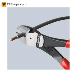 انبر سیم چین با قدرت اهرم بالا کنیپکس مدل 7405180 سایز 180 میلی متر