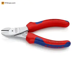 انبر سیم چین با قدرت اهرم بالا کنیپکس مدل 7405180 سایز 180 میلی متر