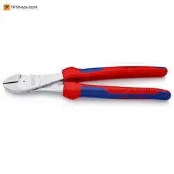 انبر سیم چین با قدرت اهرم بالا کنیپکس مدل 7405180 سایز 180 میلی متر