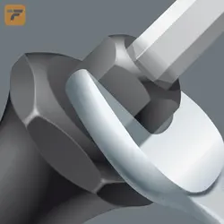 پیچگوشتی دوسو ضربه ای ورا مدل 05018260001 سایز 80×3.5×0.6
