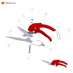 قیچی چمن زن برگر مدل 2100