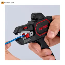 انبر سیم لخت کن خودکار کنیپکس مدل 1262180SB سایز 180 میلی متر