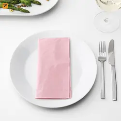 دستمال سفره ایکیا بسته 50عددی مدل FANTASTISK سایز 40×40 قرمز