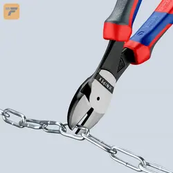 انبر سیم چین با قدرت اهرم بالا کنیپکس مدل 7402200 سایز 200 میلی متر
