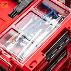 جعبه ابزار کیوبریک مدل PRIME Toolbox 150 Profi RED سایز 13.5 لیتر