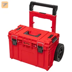 جعبه ابزار چرخ دار کیوبریک مدل PRIME Cart RED سایز 37 لیتر