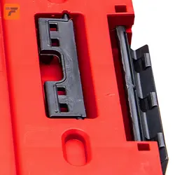 جعبه ابزار چرخ دار کیوبریک مدل PRIME Cart RED سایز 37 لیتر