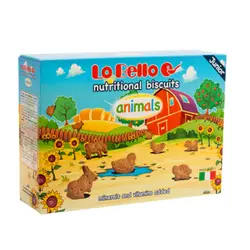 بیسکوییت حیوانات همراه با شیر لوبلو LoBello