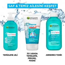 ژل شستشو ضد جوش اکالیپتوس گارنیر پوست چرب حجم 200 میل