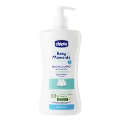 شامپو بدن کودک چیکو حاوی عصاره پنبه و گلیسیرین گیاهی chicco bagno corpo